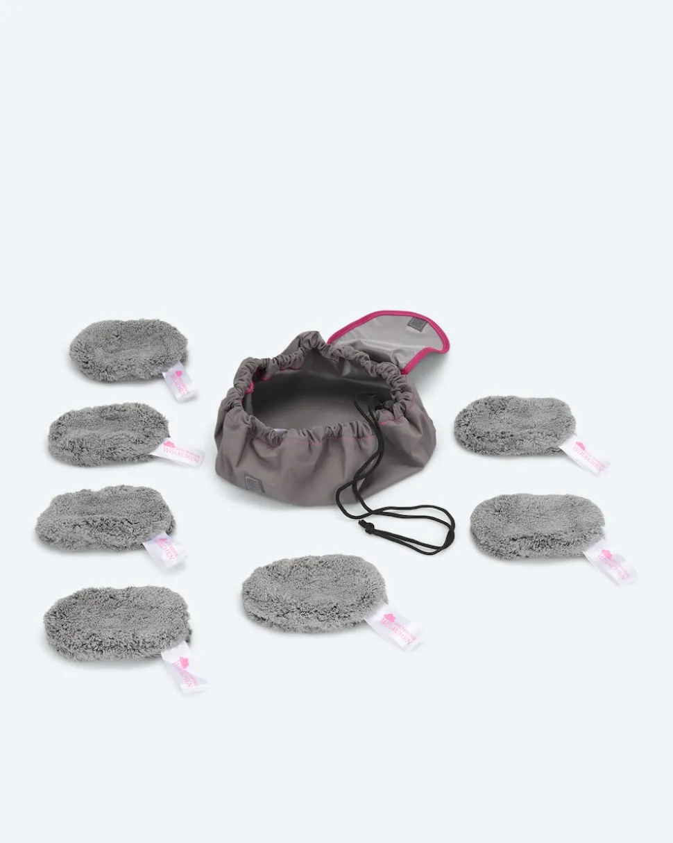 Abschmink-Wölkchen mit Tasche, 8tlg.