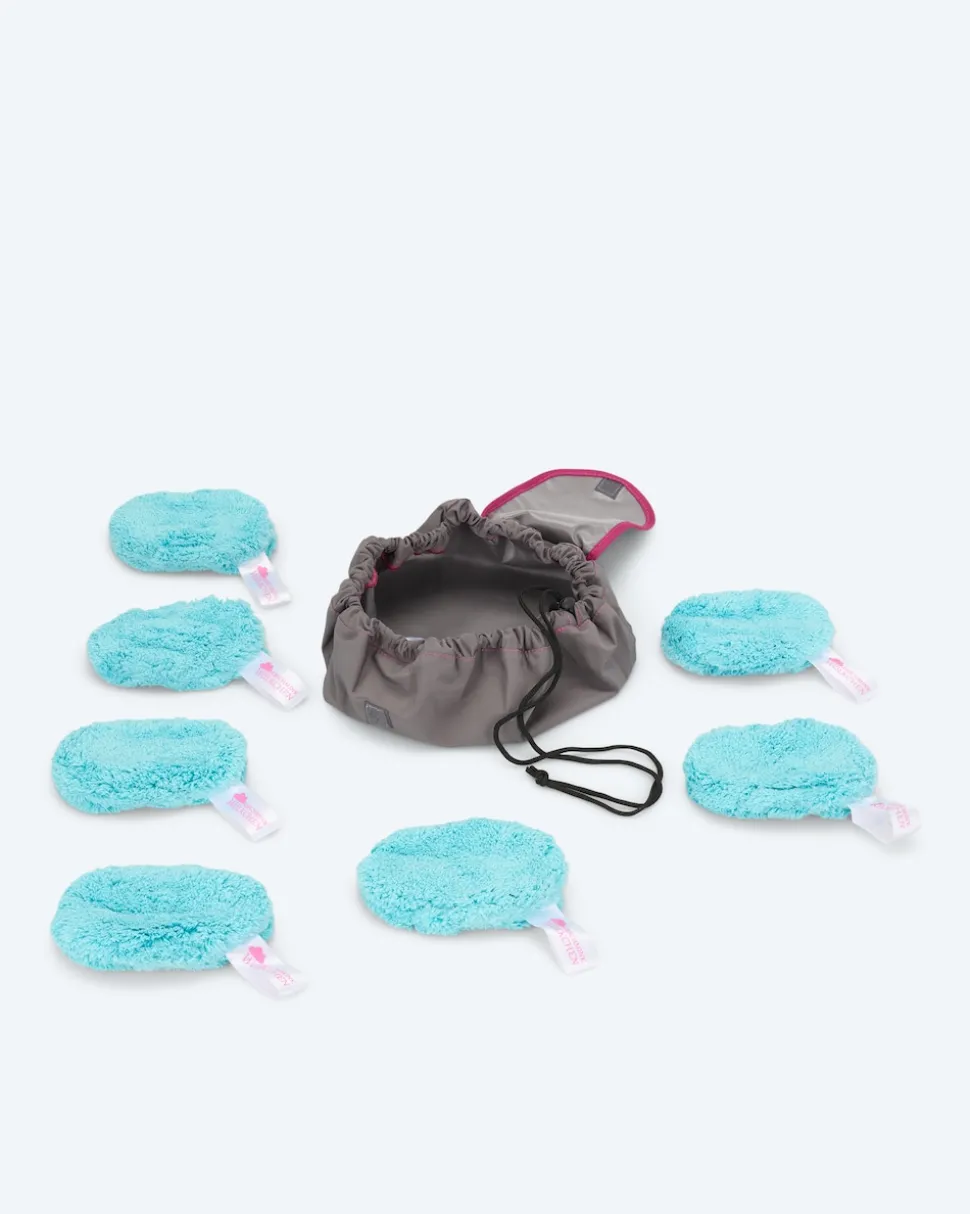 Abschmink-Wölkchen mit Tasche, 8tlg.