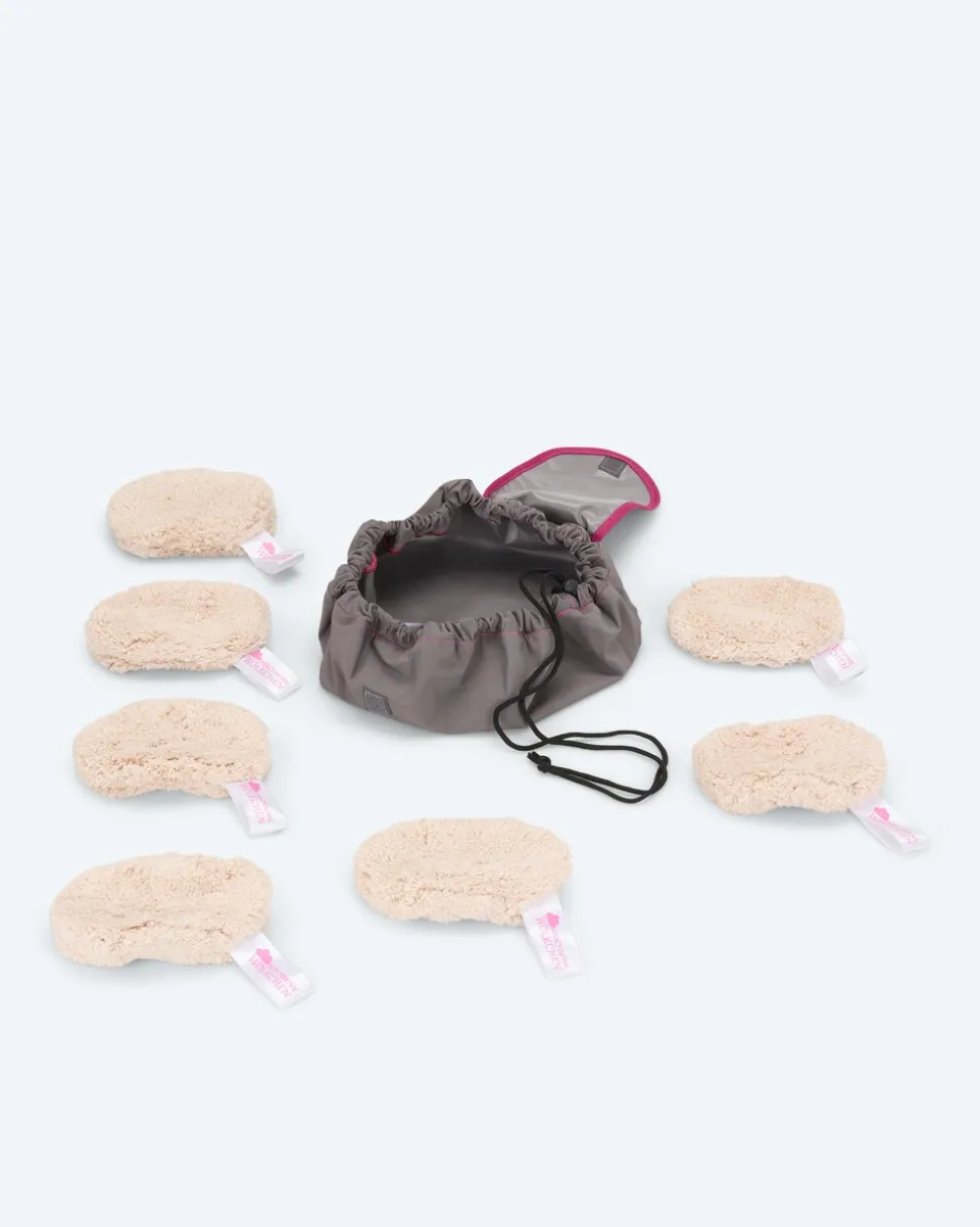 Abschmink-Wölkchen mit Tasche, 8tlg.