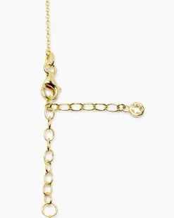 Anhänger mit Zirkonia an Kette