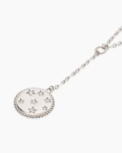 Anhänger mit Zirkonia an Kette