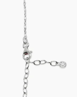 Anhänger mit Zirkonia an Kette