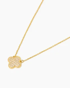 Anhänger mit Zirkonia + Kette