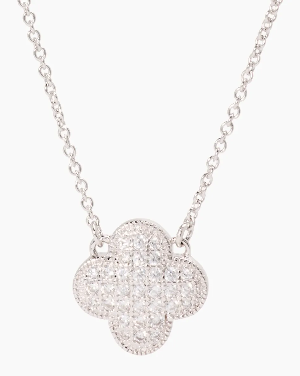 Anhänger mit Zirkonia + Kette