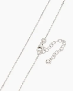 Anhänger mit Zirkonia und Kette