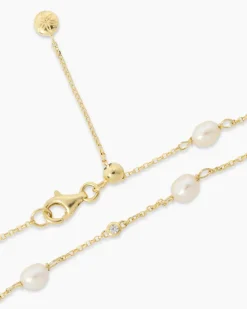 Armband mit SWZ-Perlen & Zirkonia