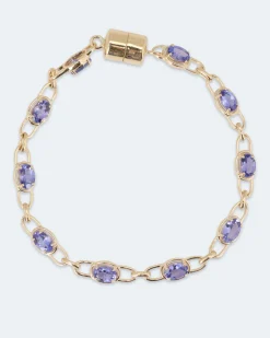 Armband mit Tansanit AAAA