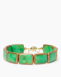 Armband mit Türkis und Kupfer