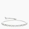 Armband mit Zirkonia und Slider-Verschluss
