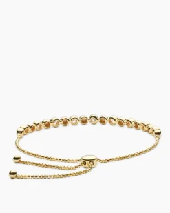 Armband mit Zirkonia und Slider-Verschluss