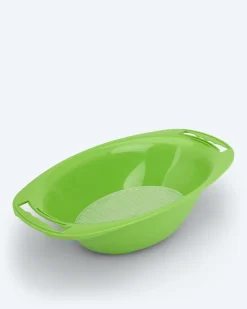 Auffangschale oval mit Sieb