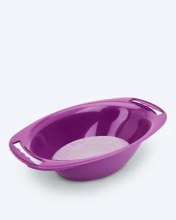 Auffangschale oval mit Sieb