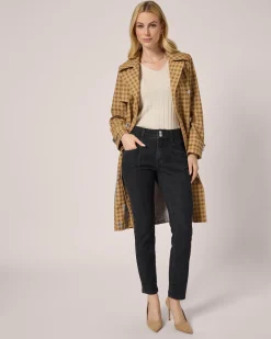 Basic Jeans mit Nylah Stickerei