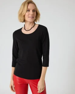 Basic-Shirt mit 3/4-Arm