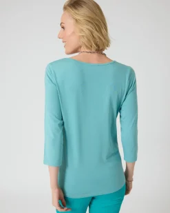 Basic-Shirt mit 3/4-Arm