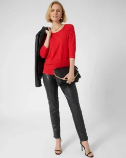 Basic-Shirt mit 3/4-Arm