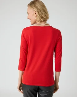 Basic-Shirt mit 3/4-Arm