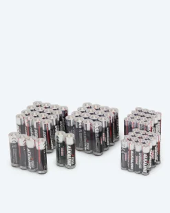 Batterien-Set, 70tlg., 38x AA + 32x AAA