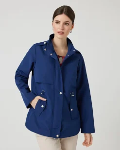 Übergangsjacke mit Stehkragen
