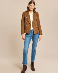 Blazer aus Bouclé Modell Wow