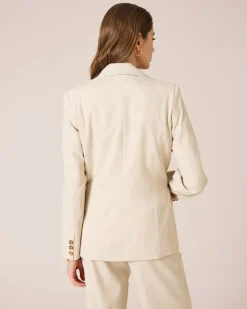 Blazer mit Biesen