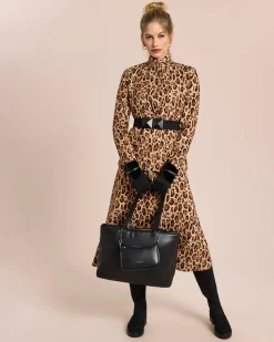 Blazer mit Jaguarprint