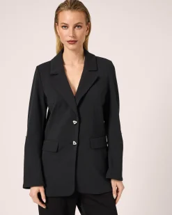 Blazer mit Krempelärmel