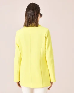 Blazer mit Krempelärmel