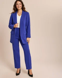 Blazer mit langem Revers