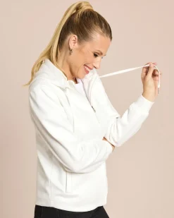 Blouson in Velourslederoptik
