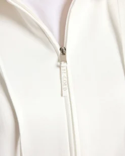 Blouson in Velourslederoptik