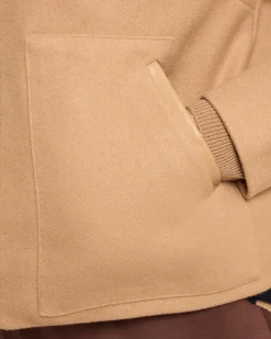 Blouson in Wolloptik
