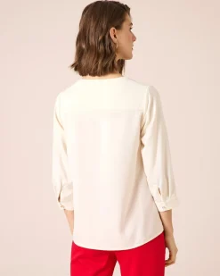Blusenshirt mit Kettenverzierung