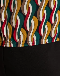Blusen-Shirt mit Knopfleiste