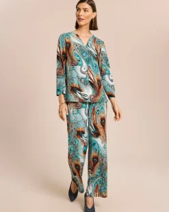 Blusenshirt mit Paisleydruck