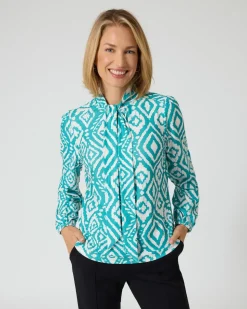Blusenshirt mit Schluppe