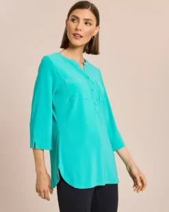 Blusenshirt mit Strassdeko