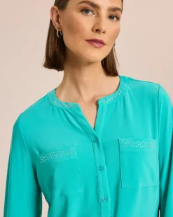 Blusenshirt mit Strassdeko