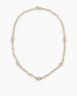 Brillant-Collier ca. 1,00 ct