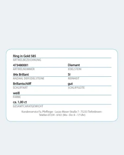 Brillant-Flexring ca. 1,00 ct