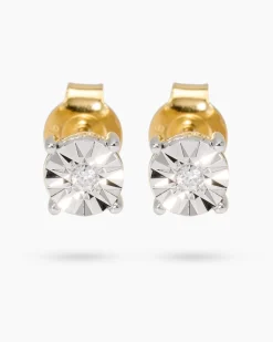 Brillant-Ohrstecker 0,04 ct