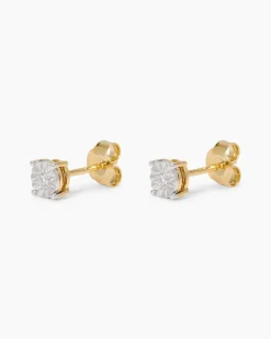 Brillant-Ohrstecker 0,04 ct