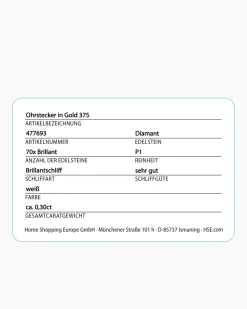 Brillant-Ohrstecker 0,30 ct