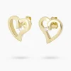 Brillant-Ohrstecker in Herzform 0,10 ct