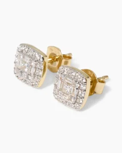 Brillant-Ohrstecker mit Diamant ca. 0,50 ct