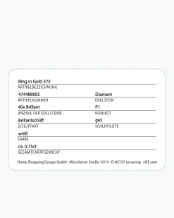 Brillantring ca. 0,75 ct