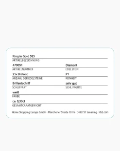 Brillantring ca. 0,30 ct