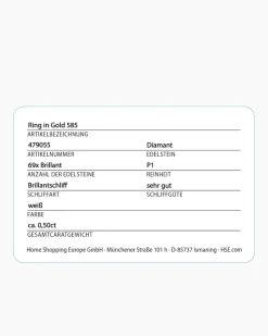 Brillantring ca. 0,50 ct