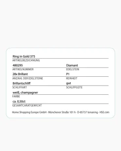 Brillantring 0,50 ct