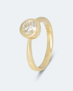 Brillantring 0,75 ct